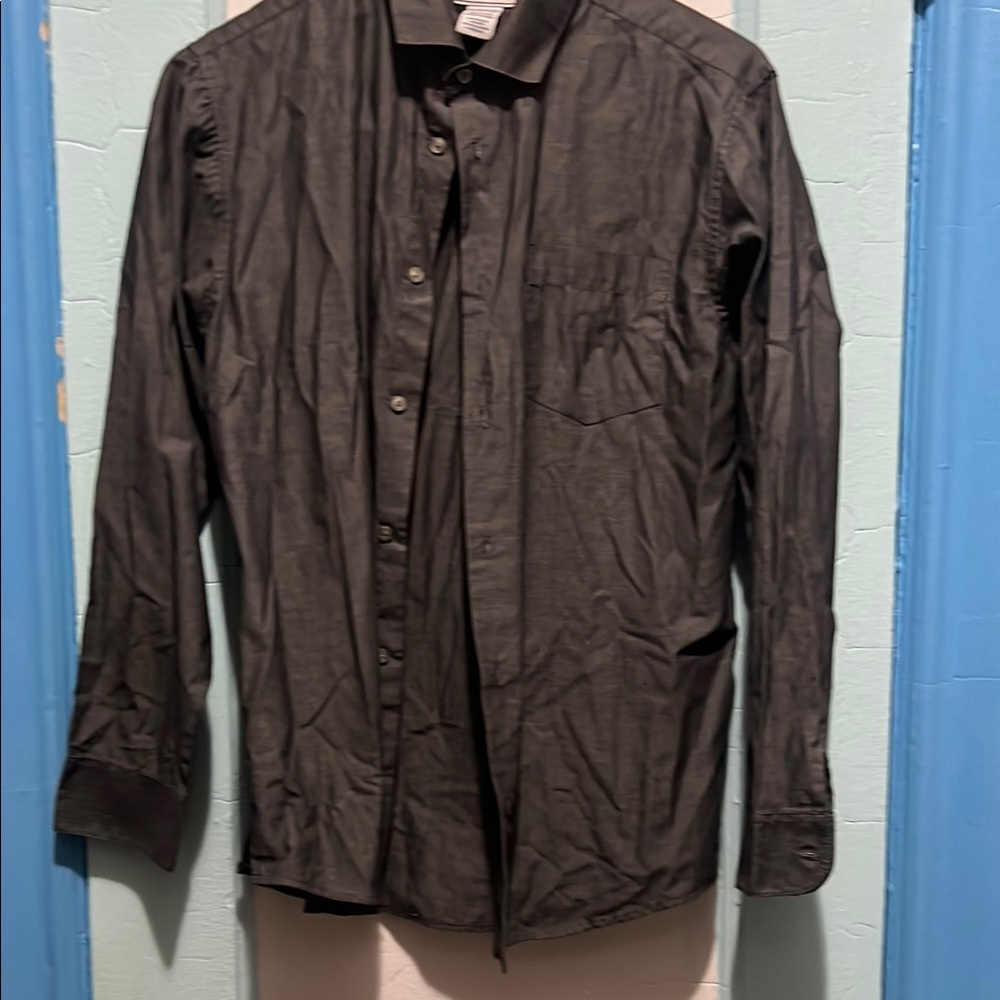 Black Button-Up Shirt